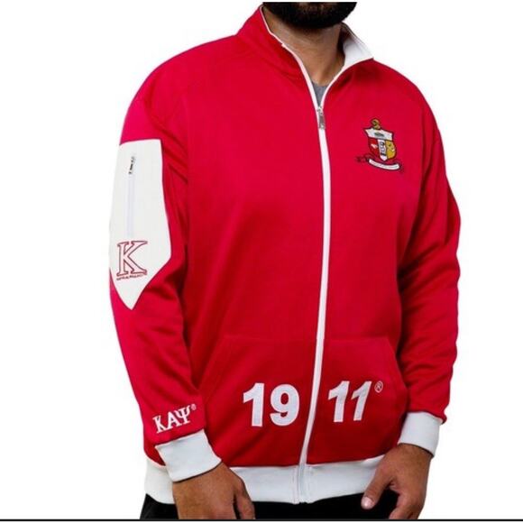 Kappa Alpha Psi Elite Mens Track Jacket Size Large - Picture 1 of 12